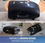 Zyllion Hand Massager with Heat & Compression (FSA HSA Eligible) Cordl…