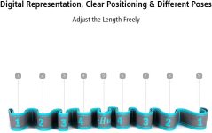 Stretch Strap, Elastic Yoga Stretching Strap, Multi-Loop for Physical …