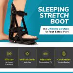 BraceAbility Sleeping Stretch Boot – Plantar Fasciitis Night Foot Spli…