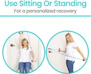 Vive Shoulder Pulley for Physical Therapy – Rotator Cuff Pain Pulley S…