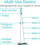 Vive Shoulder Pulley for Physical Therapy – Rotator Cuff Pain Pulley S…