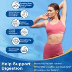 Digestive Enzymes with Probiotic Gummies, Multivitamins, Calcium, Magn…