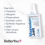 BetterYou Magnesium Joint Body Spray – Muscle Relief Spray – Topical M…