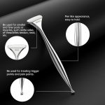 Acupuncture Pen Fascia Blaster 304 Stainless Steel Muscle Scraper Tool…
