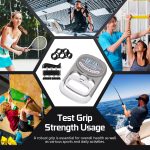 Hand Dynamometer Grip Strength Trainer – Grip Strength Tester Electron…