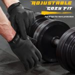 FREETOO Full-Finger Workout Gloves for Men, Padded Gym Gloves with Exc…