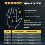 FREETOO Full-Finger Workout Gloves for Men, Padded Gym Gloves with Exc…