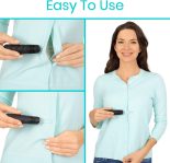 Vive Button Hook with Zipper Pull – Dressing Helper Assist Tool for Ar…