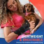 FEATOL Carpal Tunnel Wrist Brace Night Support, FSA or HSA Thumb Spica…