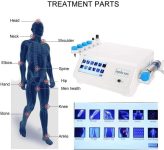 Shockwave Therapy Machine, Professional Electromagnetic ED Shock Wave …