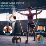 5 Pcs Professional Resistance Bands. Latex-Free, Elastic Band, Work Ou…