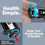 Grip Strength Trainer Kit (2 Pack), Forearm Strengthener, Hand Grip Gr…
