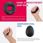 Bob and Brad Hand Grip Strengthener Kit with Counter (5 Pack), Forearm…