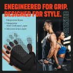 MAVA Open Gym Gloves for Men & Women; Padded Weight Lifting Gloves wit…