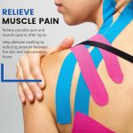 5 Rolls Kinesiology Tape, 5 Colors 2 inch x 16.4 Feet Waterproof Athle…