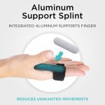 Vive Trigger Finger Splint Support Brace for Straightening Curved, Ben…