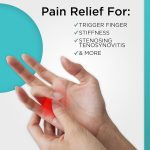 Vive Trigger Finger Splint Support Brace for Straightening Curved, Ben…