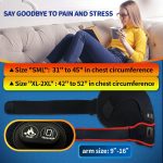 sticro Shoulder Heating Pad Massager for Pain Relief, Vibration Massag…
