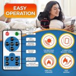 sticro Shoulder Heating Pad Massager for Pain Relief, Vibration Massag…