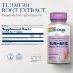 Turmeric One Daily Solaray 60 VCaps