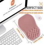 Ergonomic Slope Mouse Pad Wrist Support, Wrist Rest Mousepad for Carpa…