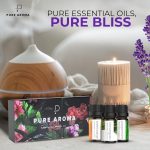 Essential Oils Set by Pure Aroma – Top 6 Aromatherapy Oils Gift Set-6 …