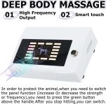 Extracorporal Shockwave Therapy Machine for Pet Animal Pain Relief, Jo…