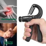 NIYIKOW Grip Strength Trainer, Hand Grip Strengthener, Adjustable Resi…