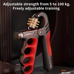 Grip Strength Trainer, Hand Grip Strengthener with Adjustable Resistan…