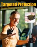 RIGWARL Weight Lifting Workout Gloves Men Women, Breathable Barehand G…