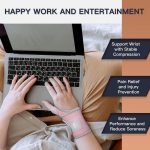 INDEEMAX 2 Pack Copper Wrist Brace Support for Carpal Tunnel, Pain Rel…