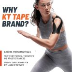 KT Tape, Original Cotton, Elastic Kinesiology Athletic Tape, 20 Count,…