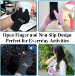 2 Pairs Arthritis Gloves for Pain Relief, Compression Gloves for Arthr…