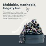 Speks Original Crags Ferrite Putty | 500+ Ferrite Stones in a Tin, Fid…