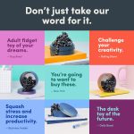 Speks Original Crags Ferrite Putty | 500+ Ferrite Stones in a Tin, Fid…