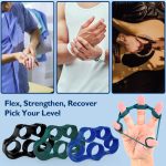 FitBeast Grip Strength Trainer, Finger Exerciser, Forearm Strengthener…