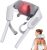 Neck and Shoulder Massager with Heat, Cordless Back and Neck Massager,…