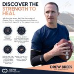 Copper Compression Full Finger Arthritis Gloves – Palm Grips – Touch S…