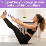 Guirnd 2 PCS Yoga Strap, Non-Elastic Stretching Strap for Women & Men,…