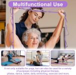 Guirnd 2 PCS Yoga Strap, Non-Elastic Stretching Strap for Women & Men,…