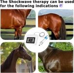2025 Extracorporal Shockwave Therapy Machine for Animal, 10-300MJ Deep…