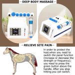 Adjustable Intensity Shockwave Therapy Machine, Touch Control 10-300MJ…