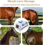 Adjustable Intensity Shockwave Therapy Machine, Touch Control 10-300MJ…