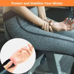 Wrist Brace, 2 PACK Wrist Wraps for Carpal Tunnel for women and men. W…