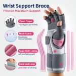 FEATOL Arthritis Glove for Women for Pain with Carpal Tunnel Wrist Bra…