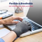 FEATOL Arthritis Glove for Women for Pain with Carpal Tunnel Wrist Bra…
