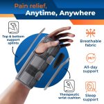 DR. BRACE Adjustable Wrist Brace Night Support for Carpal Tunnel, FSA …