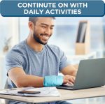 Comfytemp Wrist Ice Pack Wrap for Carpal Tunnel Relief, 2 Gel Packs, F…