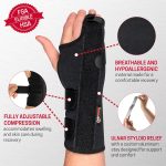 Boxer Fracture Splint Hand Brace with Finger Support – Wrist Brace Rig…