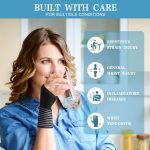 Wrist Brace, 2 Pack Elastic Wrist Support with Strap, Wrist Compressio…